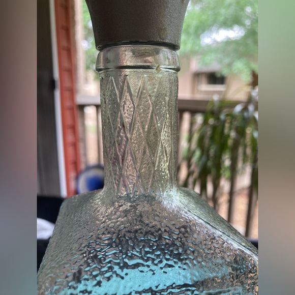 Vintage 1977 Olmeca Decorative Tequila 1Ltr Decanter Refillable Disc Bottle EVC - Picture 9 of 11